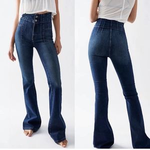 Free People We The Free Jayde Flared Jeans size 27